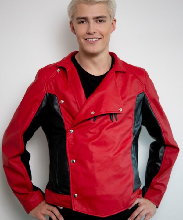 Mens Spider-Man Last Stand Leather Jacket