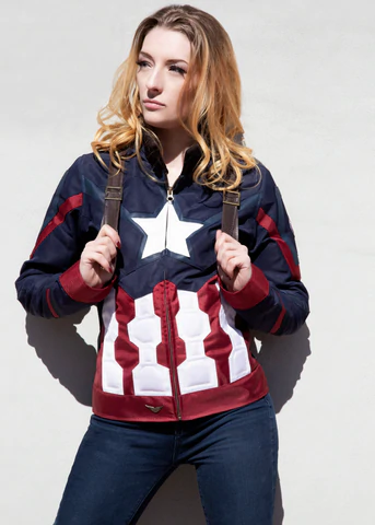 Captain America Jacket Luca Design