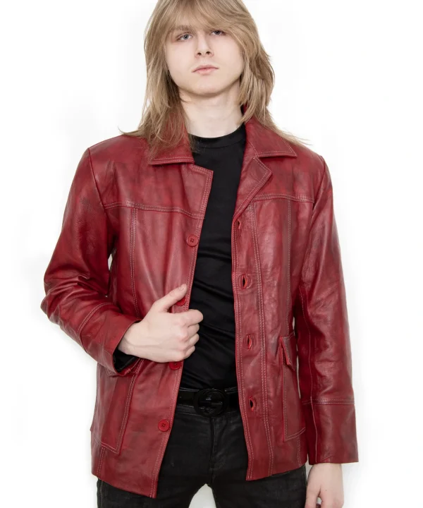 Fight Club Leather Jacket