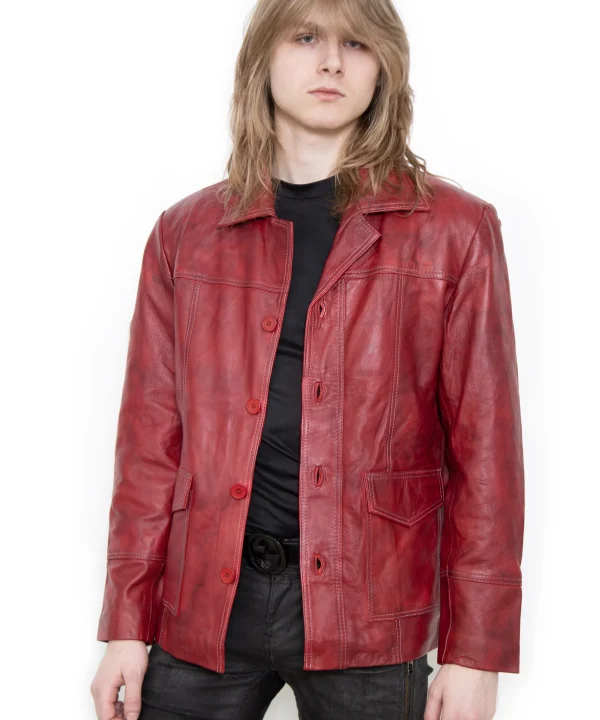 Fight Club Leather Jacket